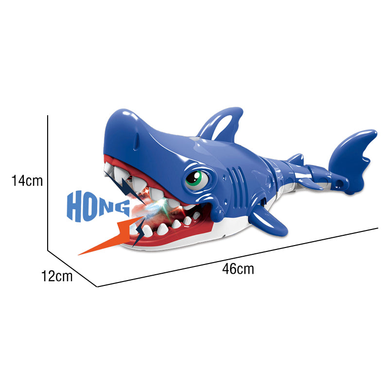 遥控喷雾鲨鱼/带灯光,声音,车身包3.7V锂电池,USB线,遥控器2*AA无包电