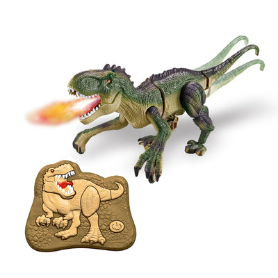 R/C Dinosaur With Light And Sound 2-C Ass'D
