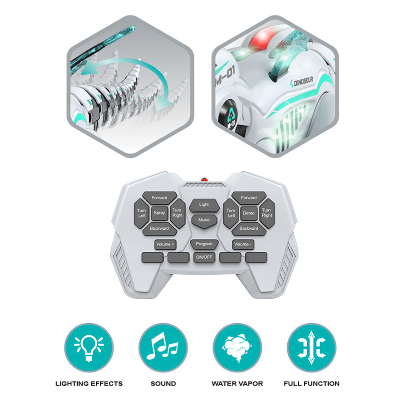 2.4G R/C Dinosaur With Light And Sound
