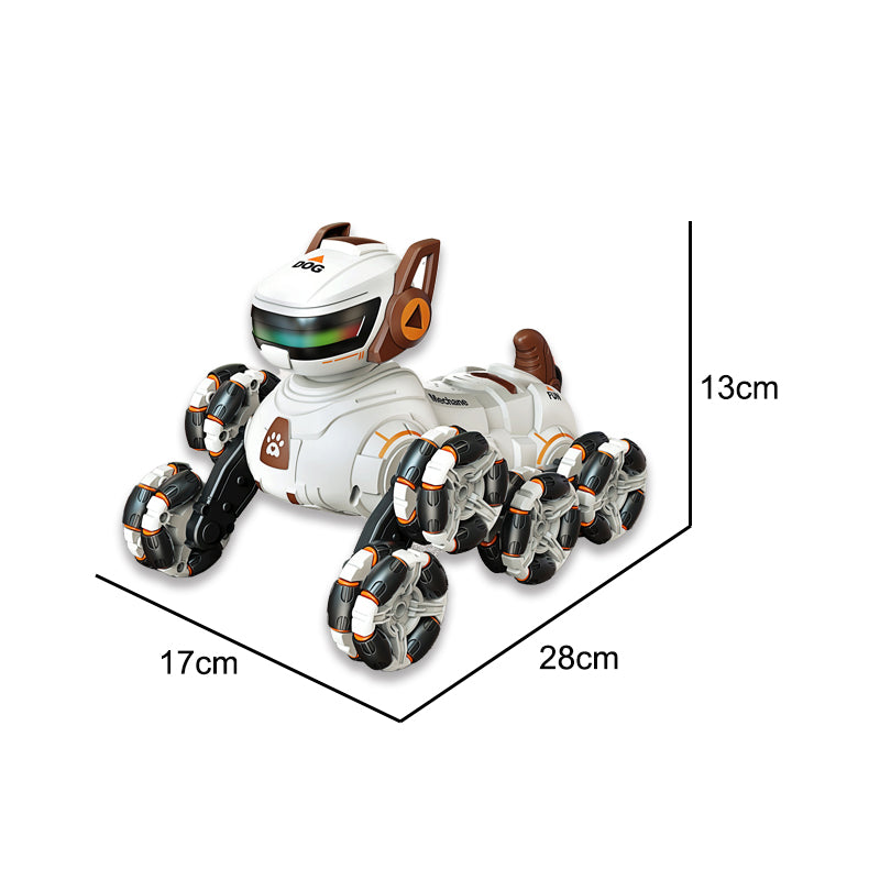 2.4G R/C Stunt Mechanical Dog With Light And Music