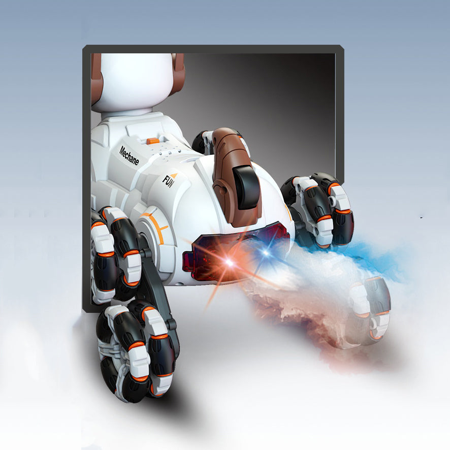 2.4G R/C Stunt Mechanical Dog With Light And Music