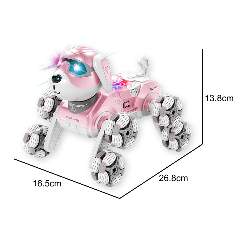 2.4G R/C Mechanical Dog With Light And Music 2-C Ass'D