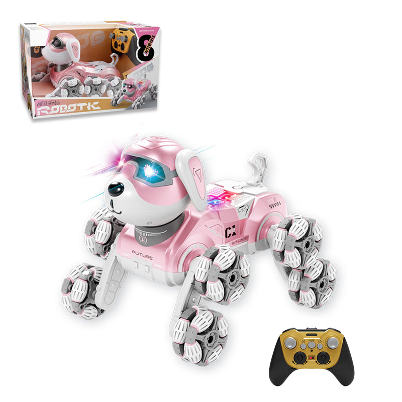 2.4G R/C Mechanical Dog With Light And Music 2-C Ass'D