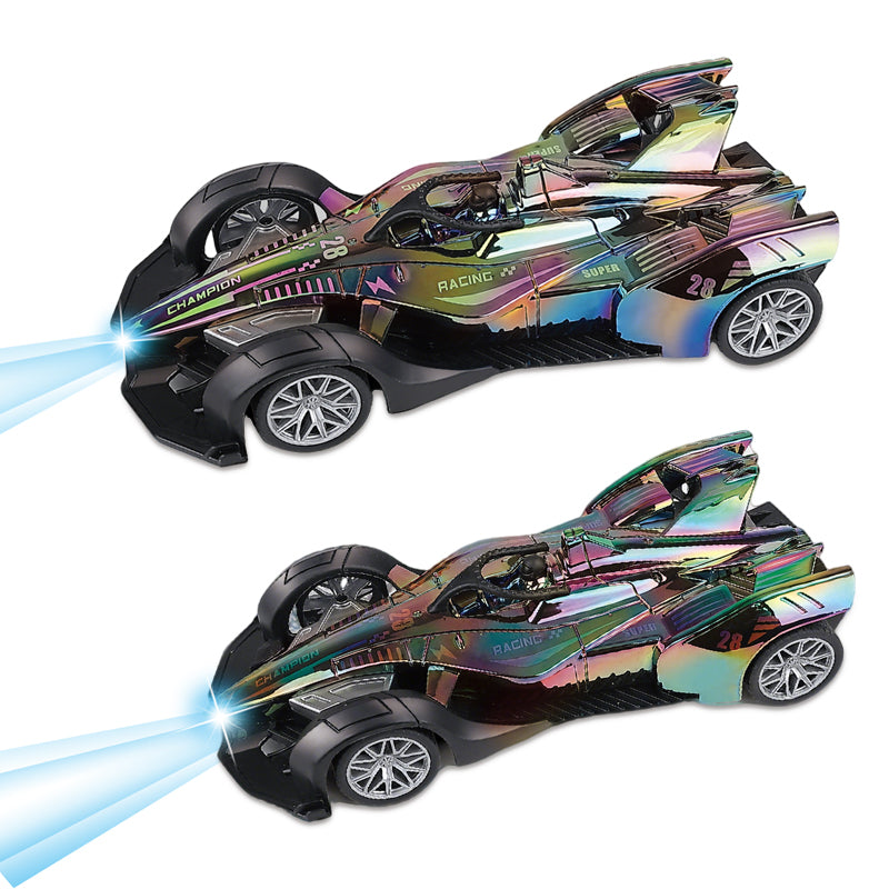 27Mhz 1:18 4-Way R/C Car With Light 2-C Ass'D