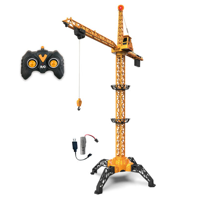 1:8 2.4G 7-Way R/C Metal Tower Crane With Light And Music