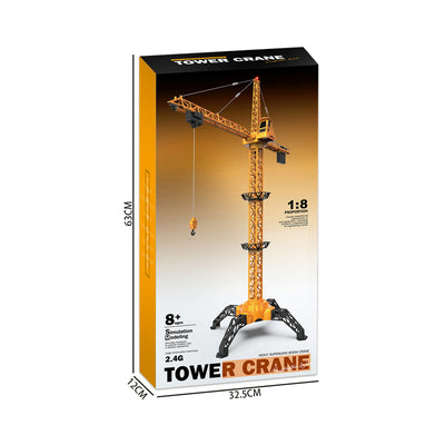 1:8 2.4G 7-Way R/C Metal Tower Crane With Light And Music