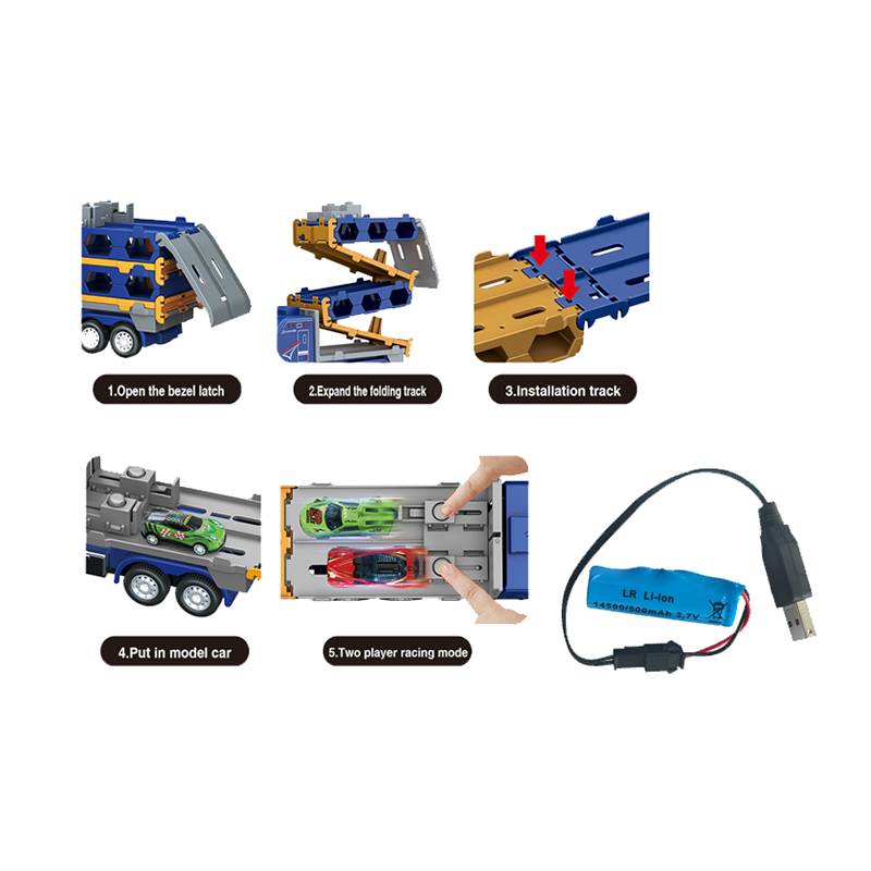 R/C & Shoot Off Truck Set 2-C Ass'D