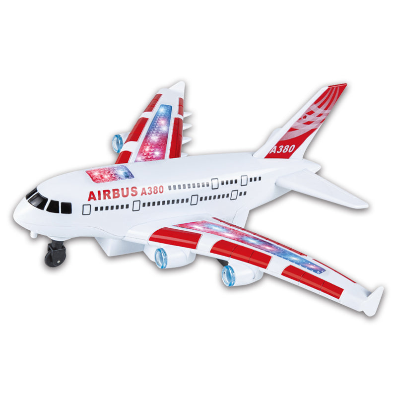 27Mhz 4-Way R/C Plane With Light And Music 2-C Ass'D