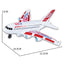 27Mhz 4-Way R/C Plane With Light And Music 2-C Ass'D