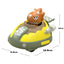 2.4G 4-Way R/C Dinosaur Bumper Car With Light And Music