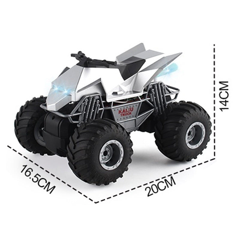 1:16 27Mhz 4-Way R/C Motorcycle With Light 3-C Ass'D