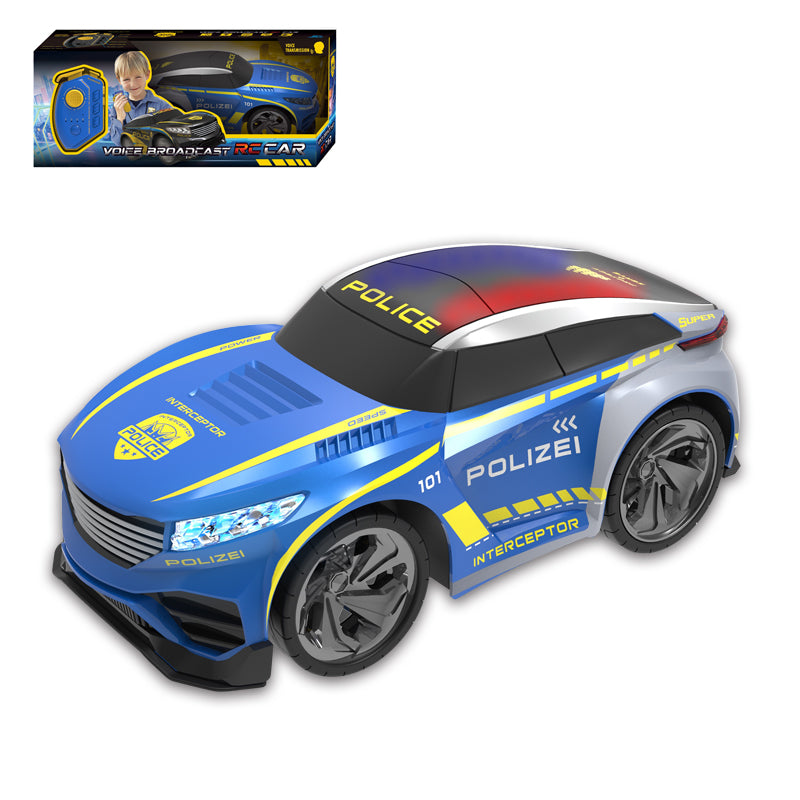 2.4G变声广播遥控车/蓝色