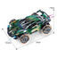 1:16 27Mhz Five Way Remote Control Spray Drift Stunt Car
