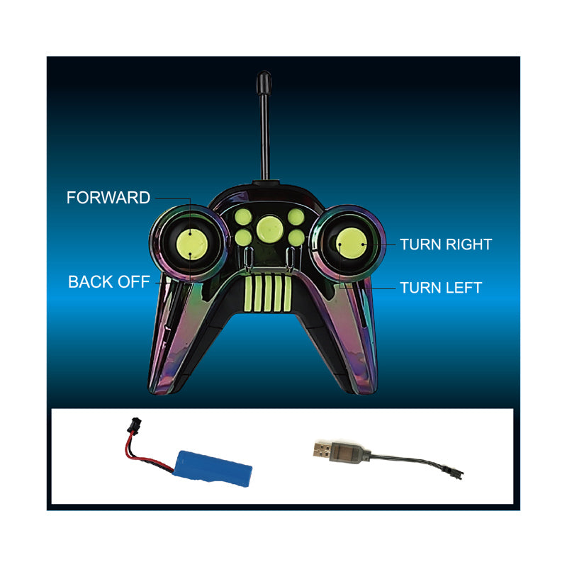 1:16 27Mhz Five Way Remote Control Spray Drift Stunt Car