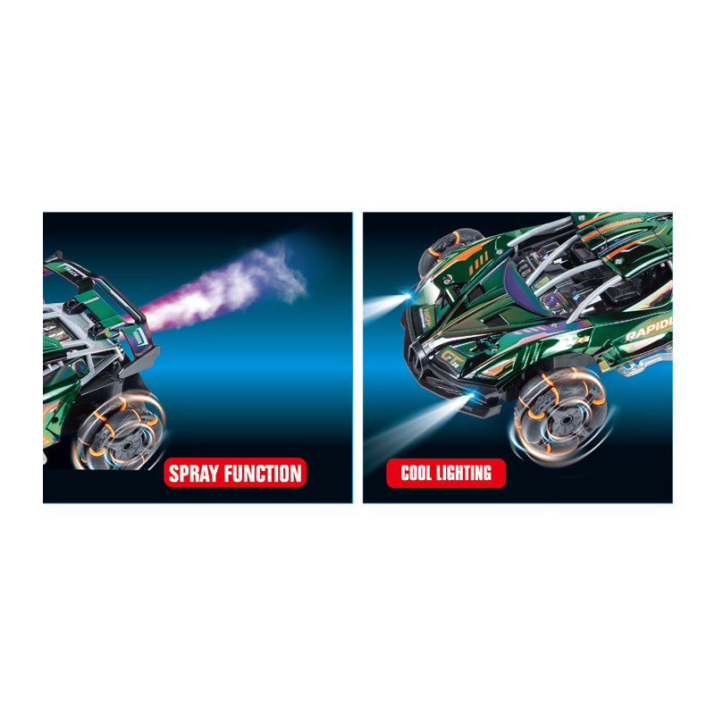 1:16 27Mhz Five Way Remote Control Spray Drift Stunt Car