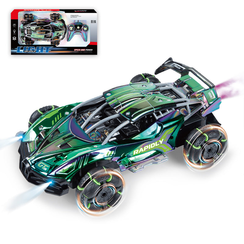 1:16 27Mhz Five Way Remote Control Spray Drift Stunt Car