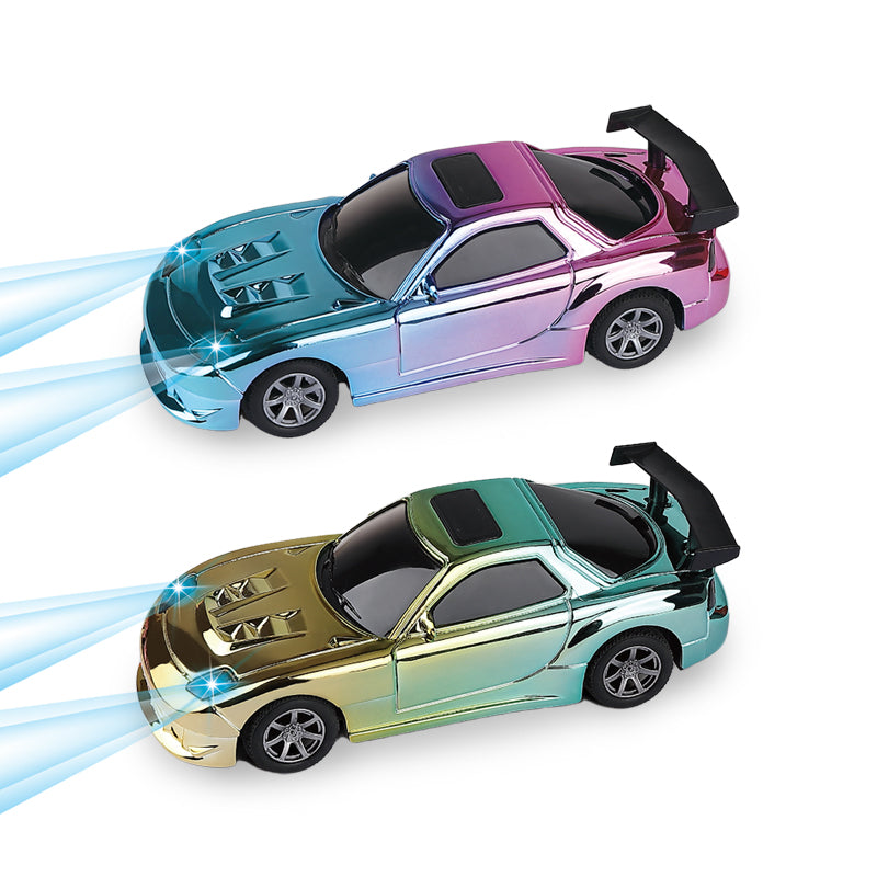 27Mhz 1:20 4-Way R/C Car With Light 2-C Ass'D