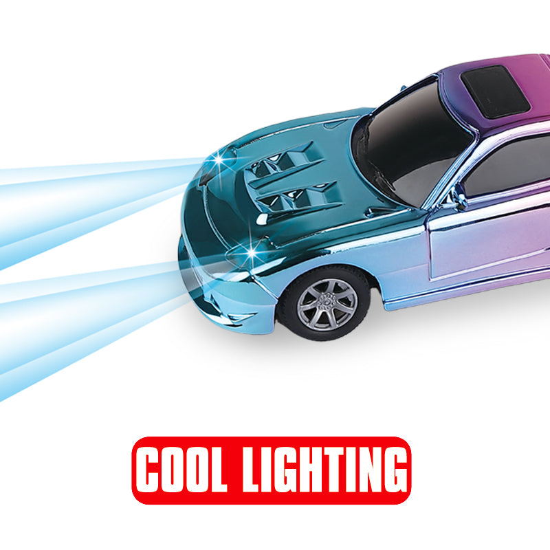 27Mhz 1:20 4-Way R/C Car With Light 2-C Ass'D