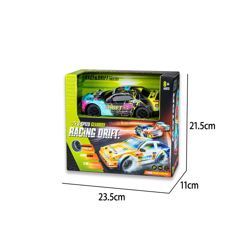 2.4G R/C Racing Car 2-C Ass'D