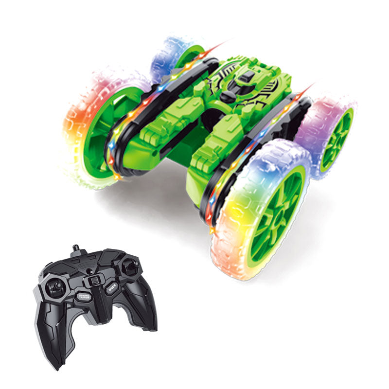 6-Way R/C Transformer Spin Stunt Car With Light