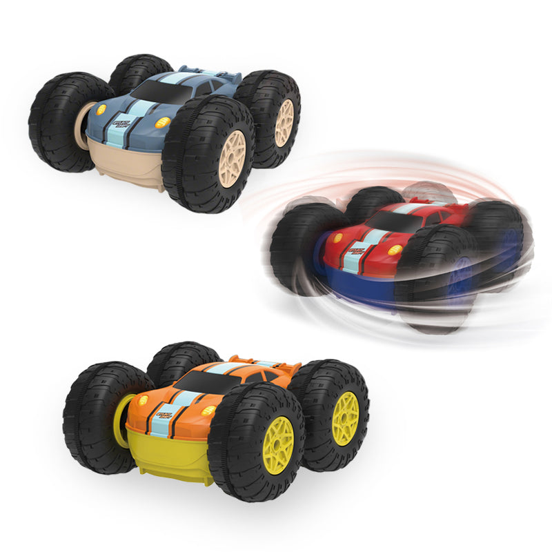 2.4G R/C Two Sided Stunt Car 3-C Ass'D