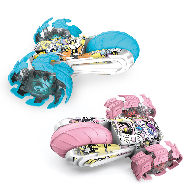 2.4G R/C Stunt Car With Light 2-C Ass'D