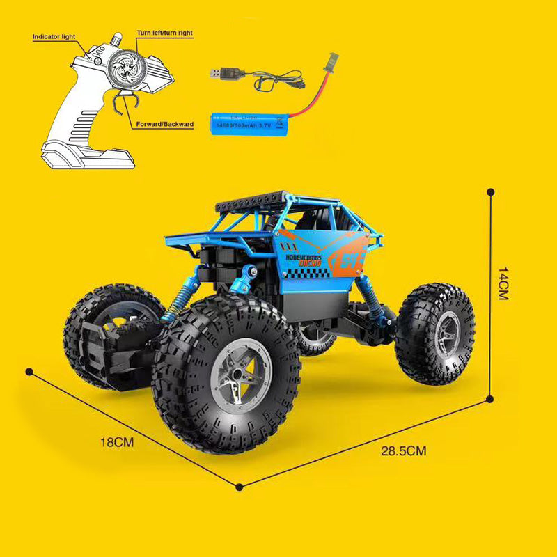 2.4G R/C Metal Cross-Country Car 2-C Ass'D