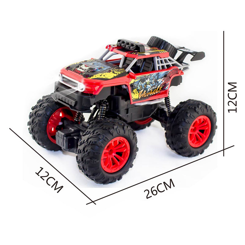 27Mhz 1:16 4-Way R/C Cross Country Car With Light 2-C Ass'D