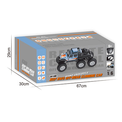 1:6 Remote Control Alloy Six Wheel Climbing Off Road Vehicle