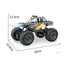 1:18 R/C Metal Cross Country Car With Light 3-C Ass'D