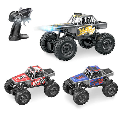1:18 R/C Metal Cross Country Car With Light 3-C Ass'D