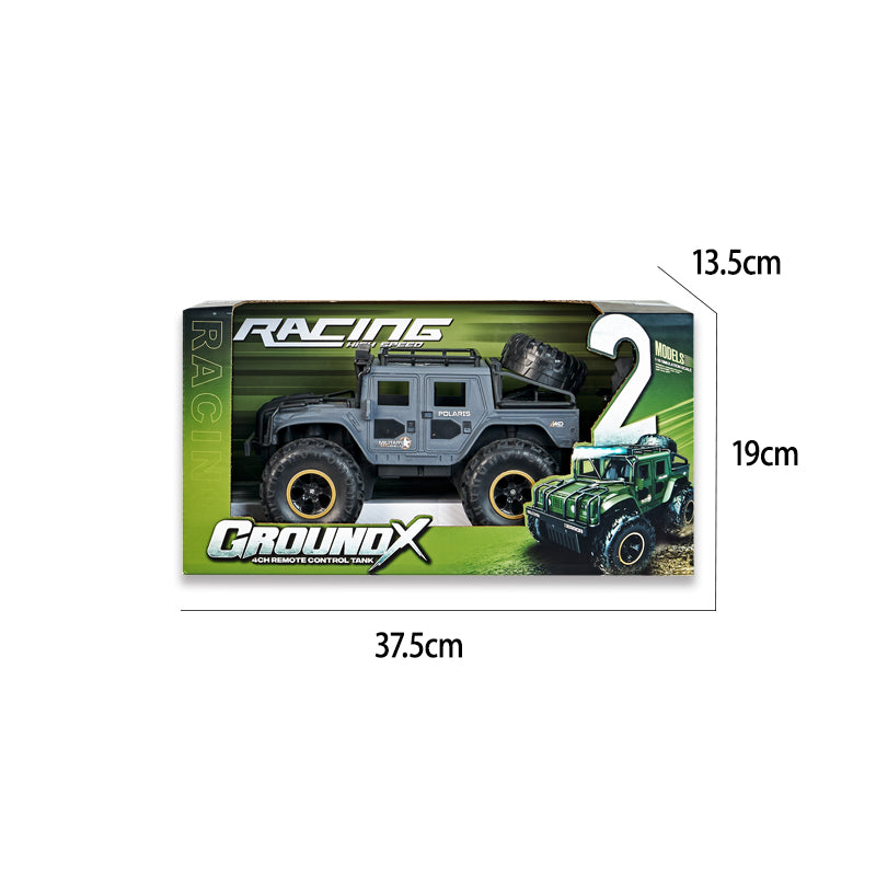 27Mhz 4-Way R/C Cross-Country Car 2-C Ass'D