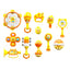 12Pcs Baby Bell