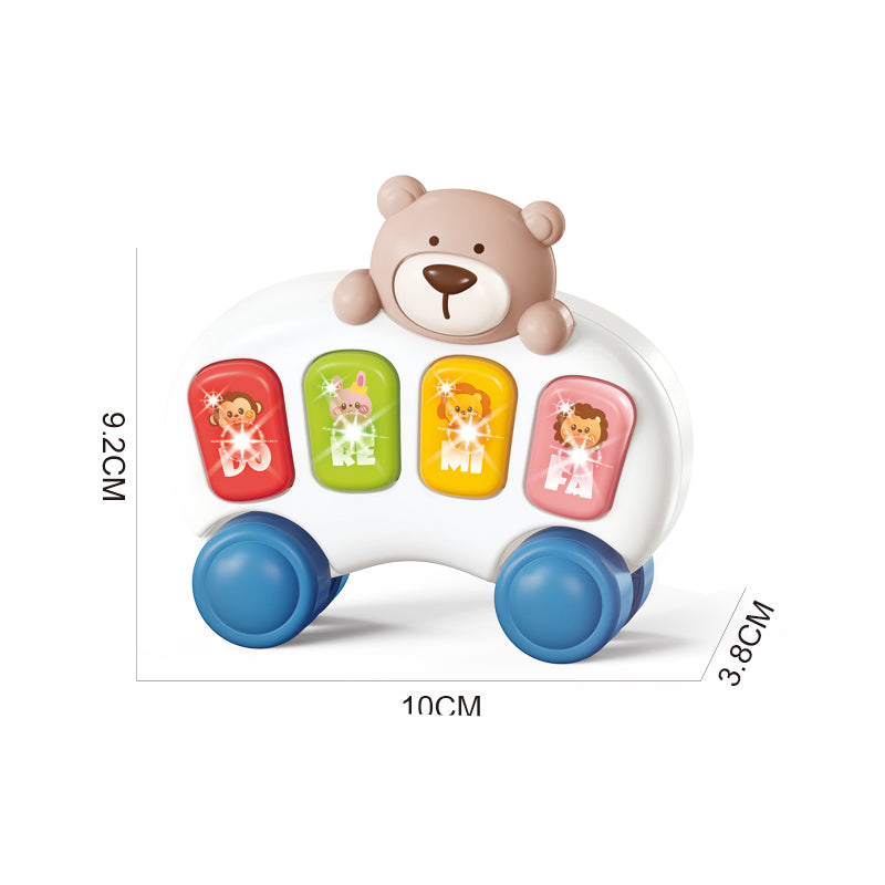 Cartoon Bear Car With Music