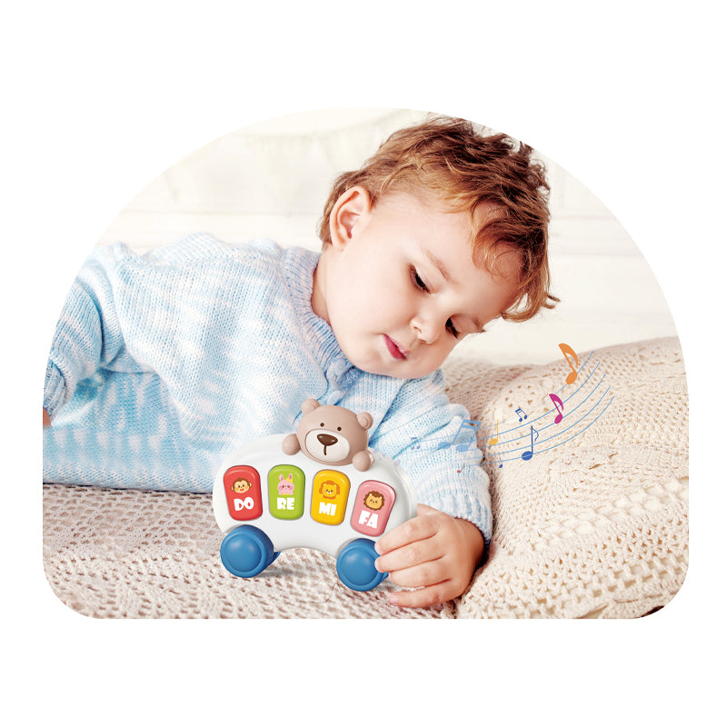 Cartoon Bear Car With Music