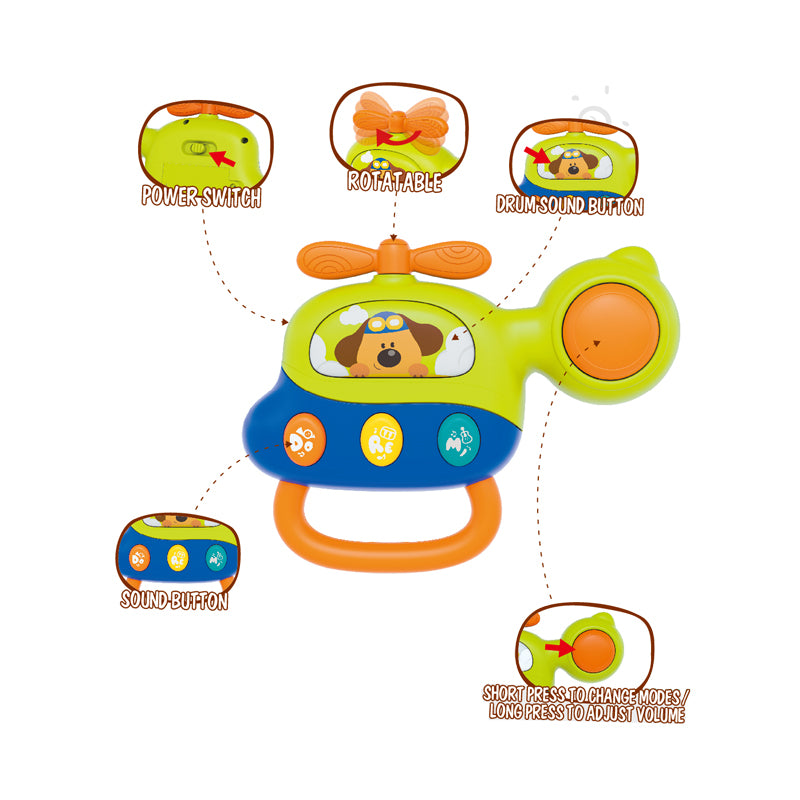 Airplane Piano With Light And Music