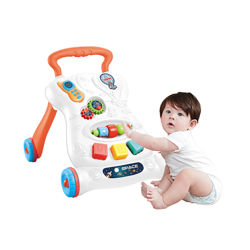 Children Walker With Light And Music