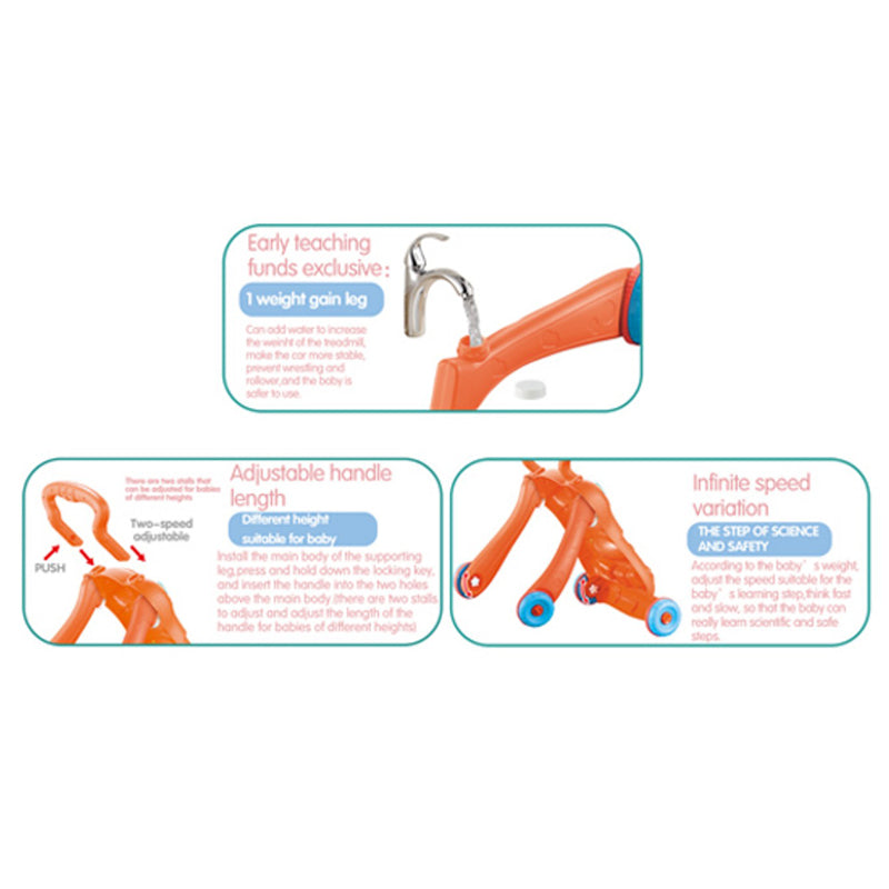 Children Walker With Light And Music