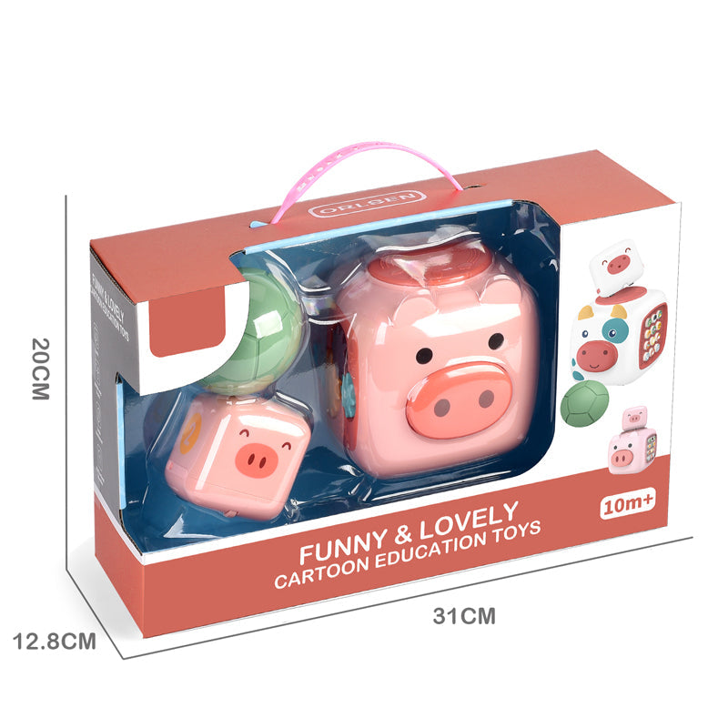 Cartoon Education Toys With Light And Music