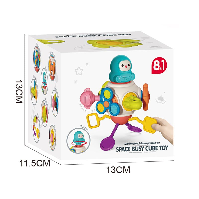 8 In 1 Space Busy Cube Toy