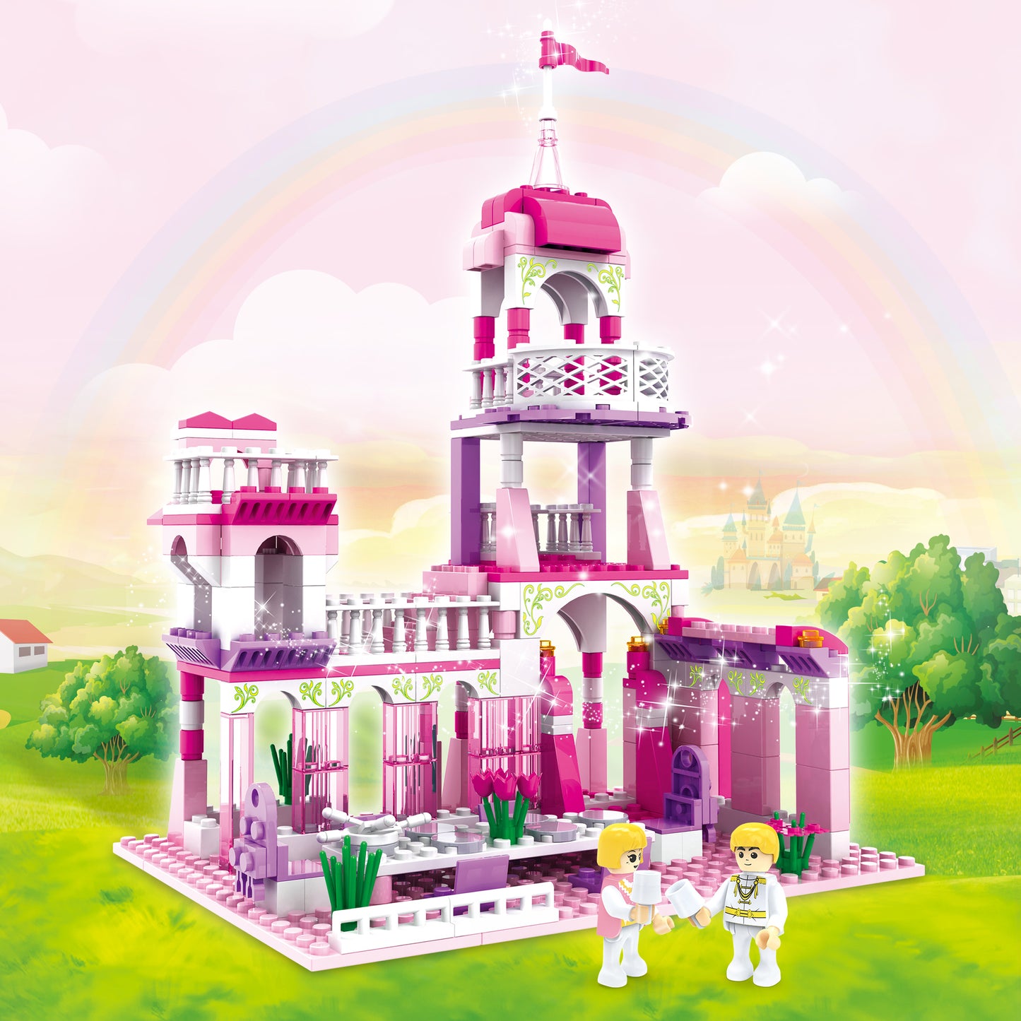 Girls Princess Castle (MOQ: 2000pcs)