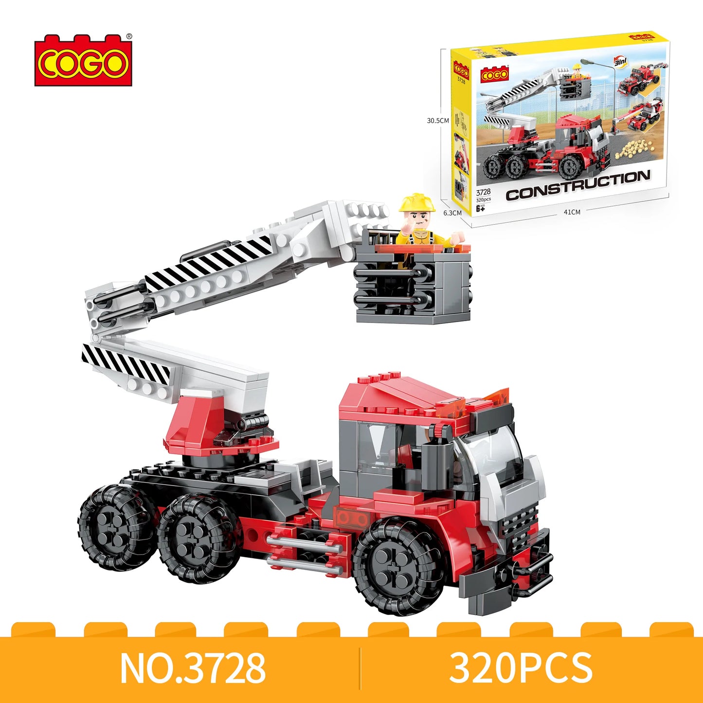 3-in-1 Construction Truck