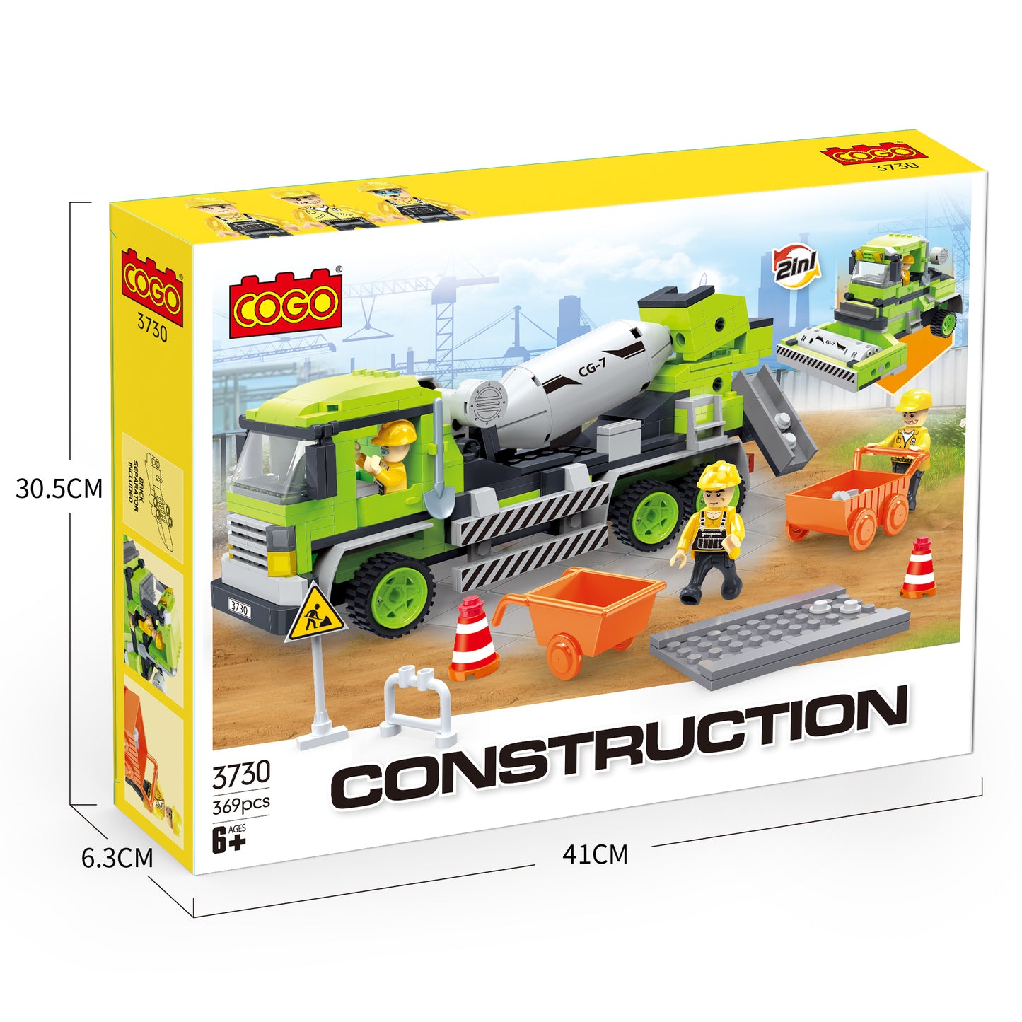 2-in-1 Construction Cement Truck