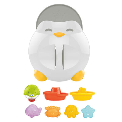 企鹅收纳+戏水玩具/7pcs
