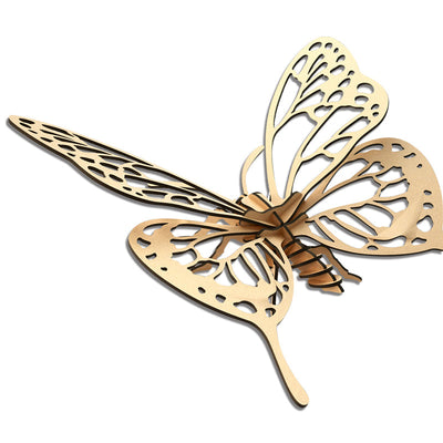 3D木质小拼图-蝴蝶