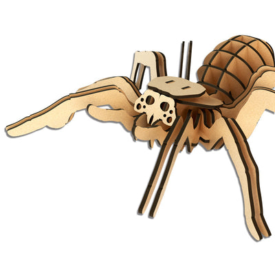 3D木质小拼图-蜘蛛