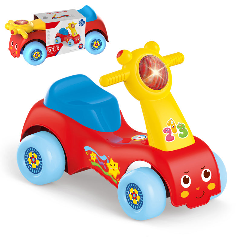 Children Car With Light And Music