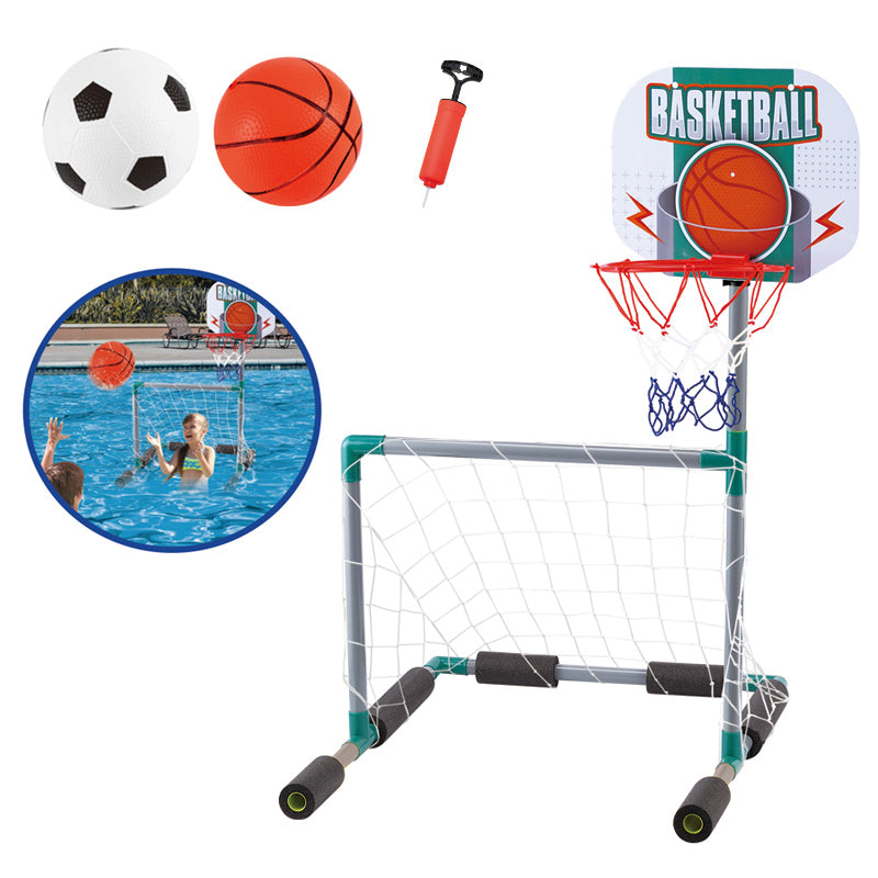 2 In 1 Water Basketball+ Football Game