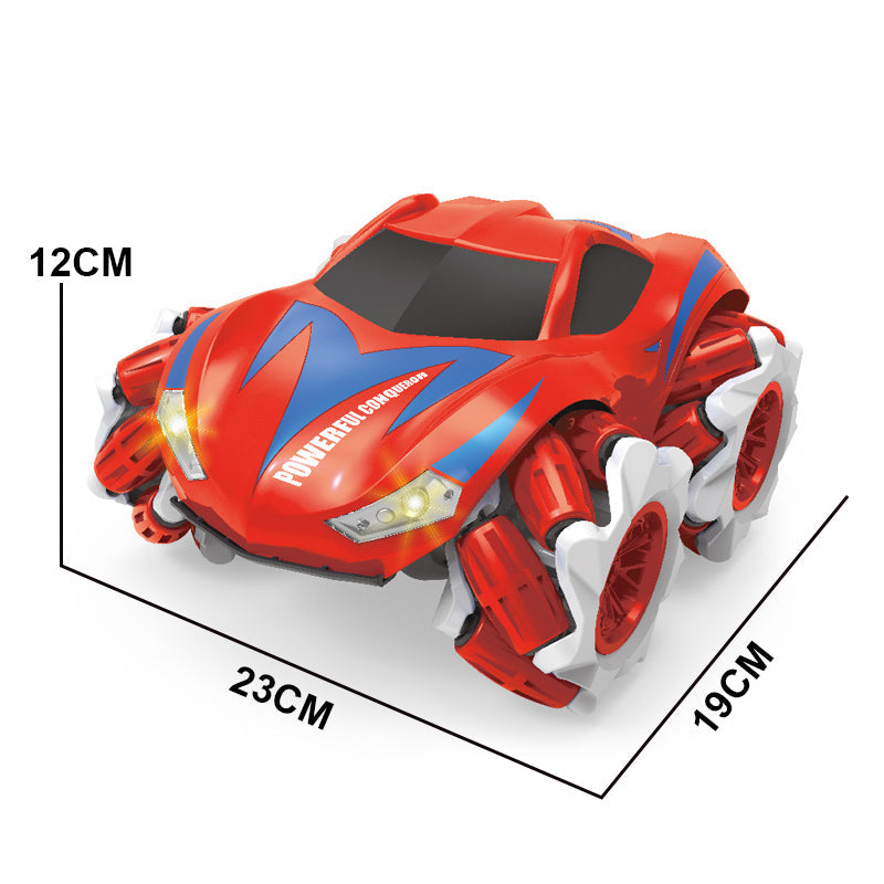 4-Way R/C Stunt Car With Light/2-C Ass'D