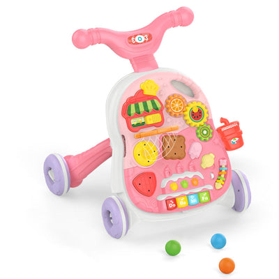 2 In 1 Baby Walker With Light And Music